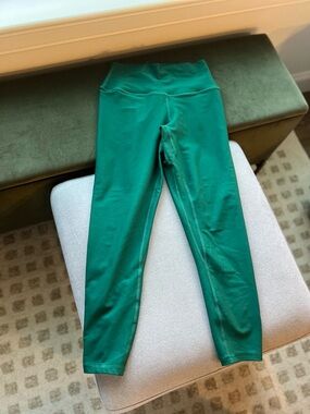Abercrombie & Fitch Emerald Green High-Rise Leggings